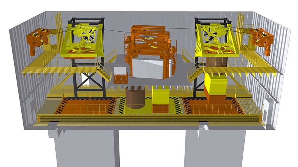 Moonpoll Cursor Rov System ROV moonpool system - MacGregor.com